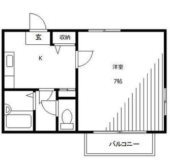 東京都板橋区若木１丁目 賃貸アパート 1K