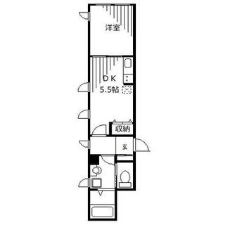 東京都板橋区常盤台４丁目 賃貸マンション 1DK