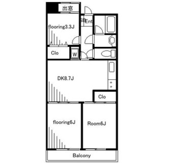 東京都板橋区高島平１丁目 賃貸マンション 3DK