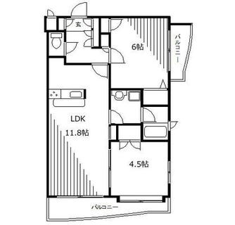 東京都板橋区赤塚３丁目 賃貸マンション 2LDK