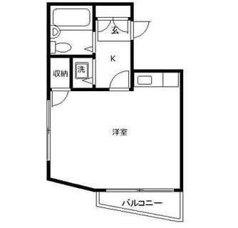 東京都板橋区大谷口上町 賃貸マンション 1R