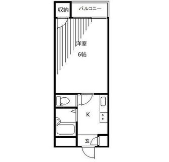 東京都板橋区大山金井町 賃貸マンション 1K