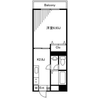 東京都板橋区常盤台１丁目 賃貸マンション 1K