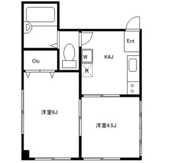 東京都板橋区南常盤台２丁目 賃貸マンション 2K