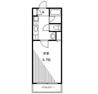 東京都板橋区赤塚新町３丁目 賃貸マンション 1K