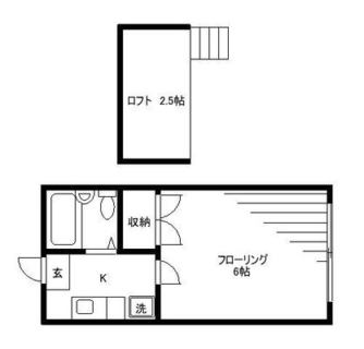 東京都板橋区赤塚３丁目 賃貸アパート 1K