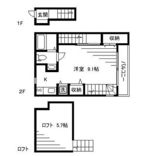 東京都板橋区高島平８丁目 賃貸アパート 1R