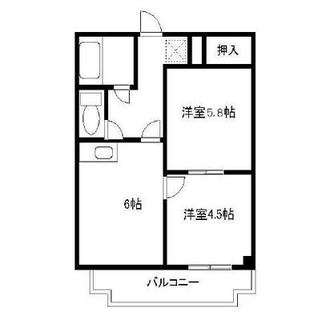 東京都板橋区中台２丁目 賃貸マンション 2DK