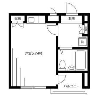 東京都板橋区板橋２丁目 賃貸マンション 1R