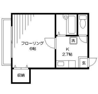 東京都板橋区板橋４丁目 賃貸アパート 1K