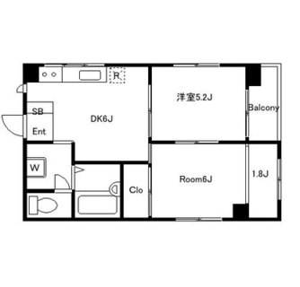 東京都板橋区南常盤台１丁目 賃貸マンション 2DK