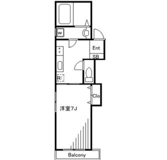 東京都板橋区中板橋 賃貸マンション 1K