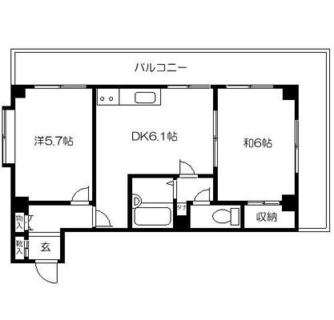 東京都板橋区赤塚６丁目 賃貸マンション 2DK