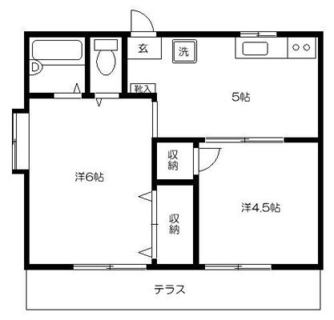 東京都板橋区宮本町 賃貸アパート 2K