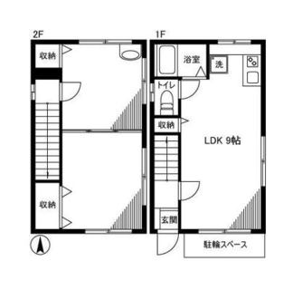 東京都板橋区坂下１丁目 賃貸一戸建て 1LDK