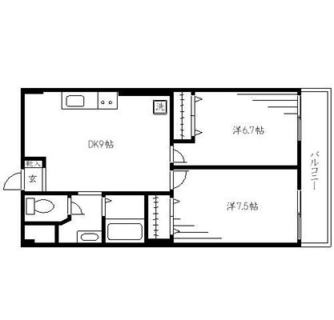 東京都板橋区坂下１丁目 賃貸マンション 2DK