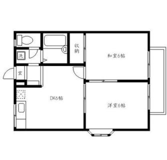 東京都板橋区坂下１丁目 賃貸アパート 2DK