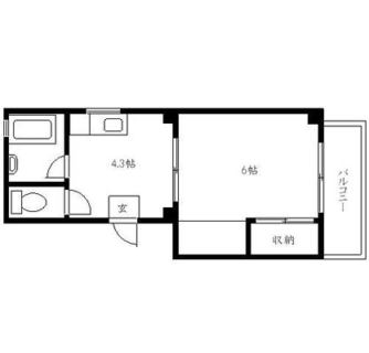 東京都板橋区氷川町 賃貸マンション 1K