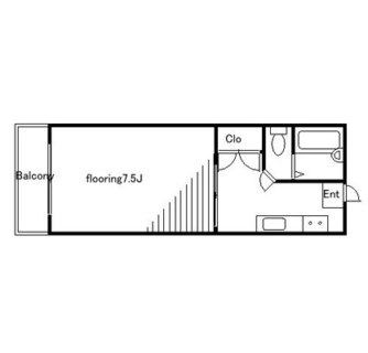 東京都板橋区中丸町 賃貸マンション 1K