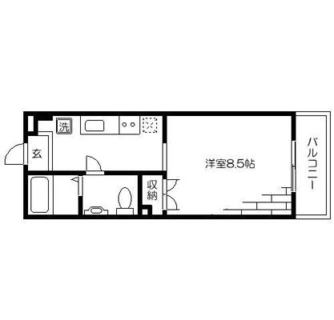 東京都板橋区成増４丁目 賃貸マンション 1K