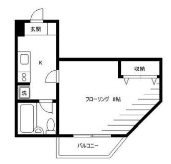 東京都板橋区蓮根２丁目 賃貸マンション 1K