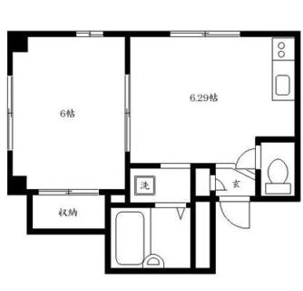 東京都板橋区坂下１丁目 賃貸マンション 1DK