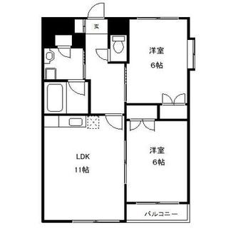 東京都板橋区大谷口北町 賃貸マンション 2LDK