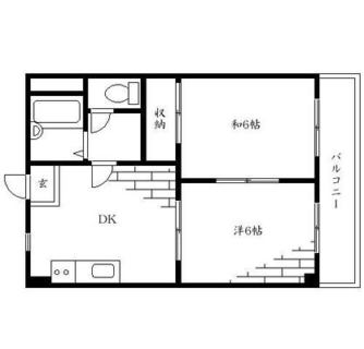 東京都板橋区前野町３丁目 賃貸マンション 2DK