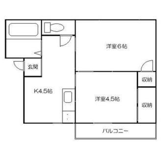 東京都板橋区大谷口上町 賃貸マンション 2K