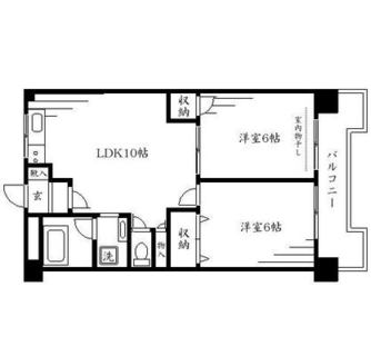 東京都板橋区高島平８丁目 賃貸マンション 2LDK