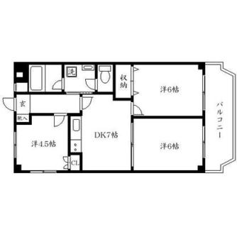 東京都板橋区三園１丁目 賃貸マンション 3DK