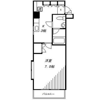 東京都板橋区東坂下１丁目 賃貸マンション 1K