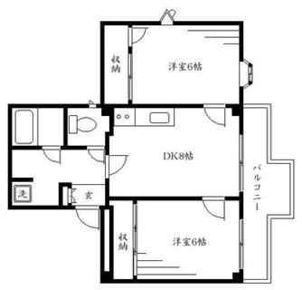 東京都板橋区高島平５丁目 賃貸マンション 2DK