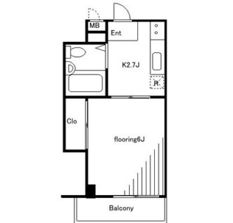 東京都板橋区前野町２丁目 賃貸マンション 1K