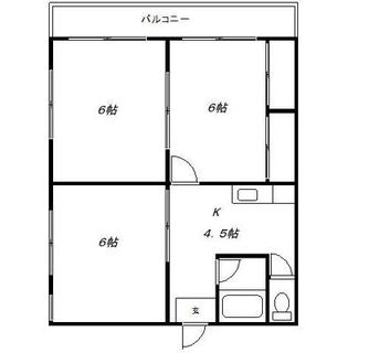 東京都板橋区赤塚８丁目 賃貸マンション 3K