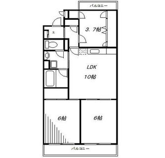 東京都板橋区赤塚４丁目 賃貸マンション 3LDK