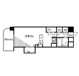 東京都板橋区小豆沢３丁目 賃貸マンション 1R