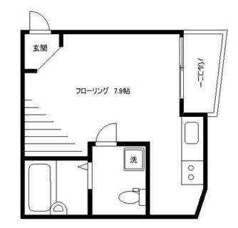 東京都板橋区坂下２丁目 賃貸アパート 1R