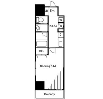 東京都板橋区志村１丁目 賃貸マンション 1K