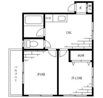 東京都板橋区中板橋 賃貸マンション 2DK