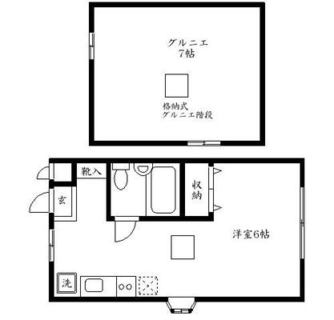 東京都板橋区東坂下１丁目 賃貸アパート 1R