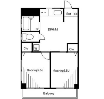 東京都板橋区高島平５丁目 賃貸マンション 2DK