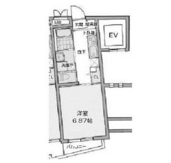 東京都板橋区前野町５丁目 賃貸マンション 1K