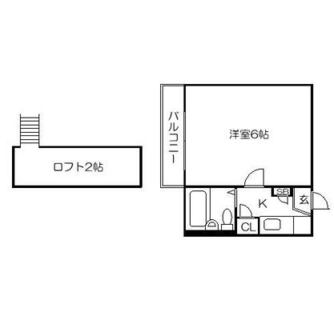 東京都板橋区志村２丁目 賃貸アパート 1K