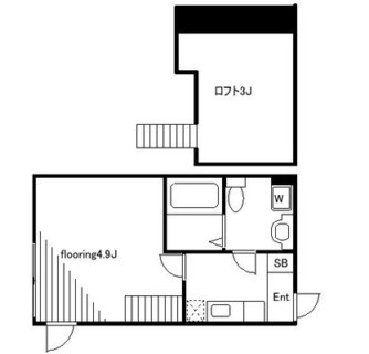 東京都板橋区新河岸３丁目 賃貸アパート 1R