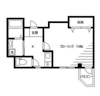 東京都板橋区東坂下１丁目 賃貸マンション 1K