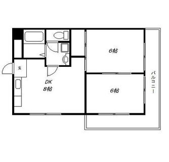 東京都板橋区徳丸８丁目 賃貸マンション 2DK