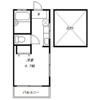 東京都板橋区板橋３丁目 賃貸アパート 1K