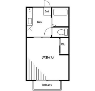 東京都板橋区成増１丁目 賃貸マンション 1K