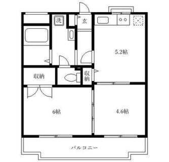 東京都板橋区小茂根２丁目 賃貸マンション 2K